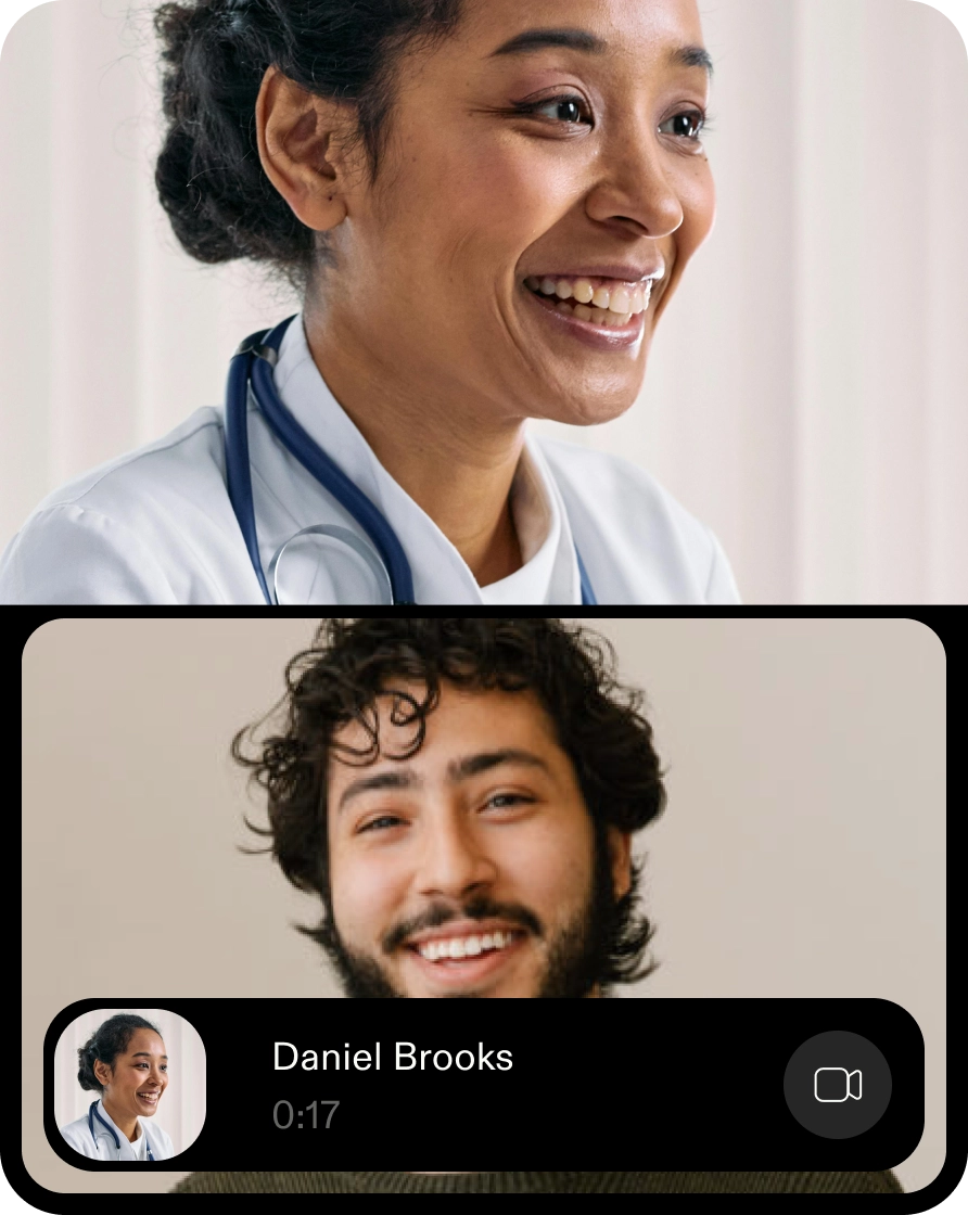 Consulta por video con el navegador de pacientes