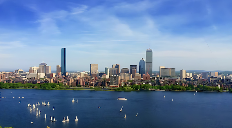 View of the Boston skyline